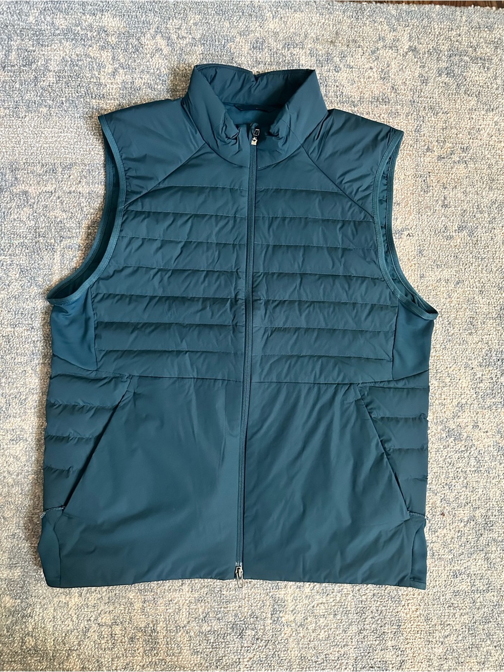 Men's LULULEMON Indochine Blue DOWN IT ALL VEST Lightweight Vest